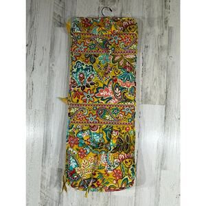 Vera Bradley Hanging Toiletry Bag‎ Quilted Provençal Yellow Mod Boho Colorful
